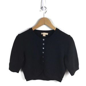 Michael Kors Collection Cardigan Cashmere Shrug Sweater